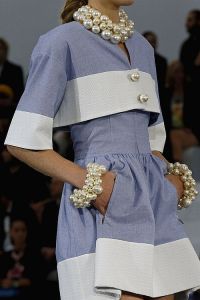More pearls from Chanel.